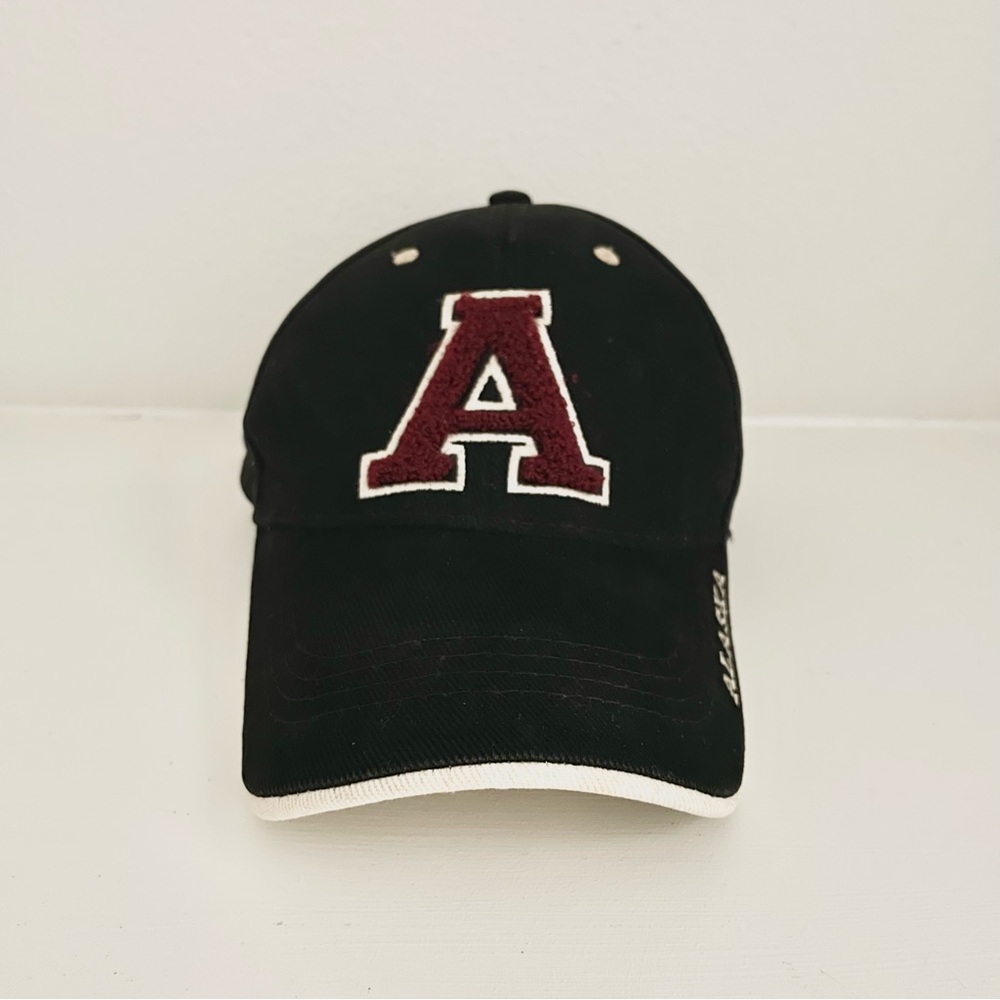Alaska Big Dipper North Star Fuzzy Logo Hat Cap Arctic Circle Enterprise Vintage